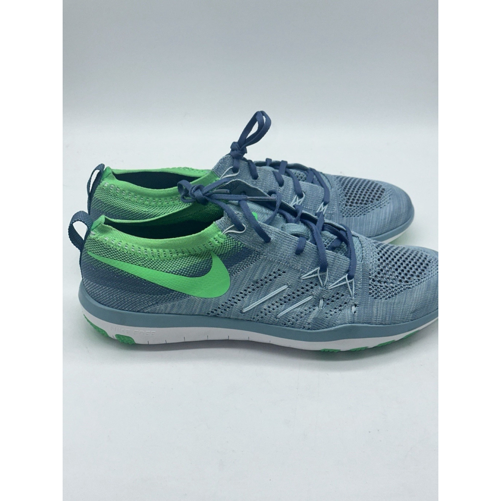 Size 11.5 - Nike Free TR Focus Flyknit Mica Blue W 844817-402 New No Box